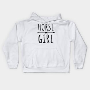 'Horse Girl' Amazing Horse Gift Kids Hoodie